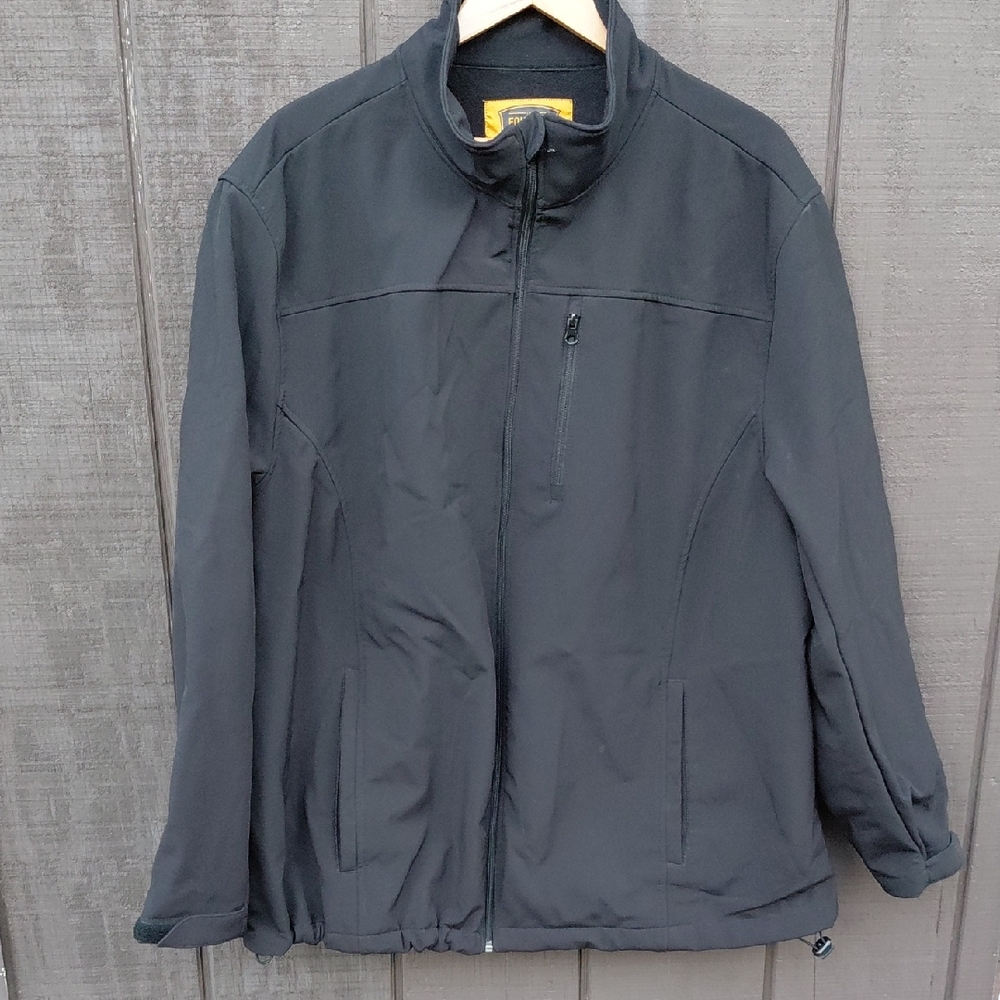 The Foundry Supply Co. Men's Black Windbreaker